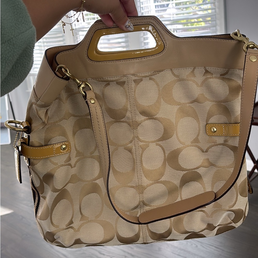 Coach Bonnie Fold Over Purse
